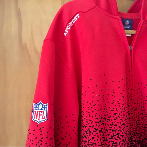 KC Chiefs Team Reebok Jacket - Picture 3 of 6